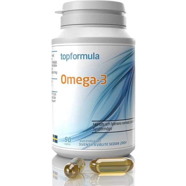 Omega-3 Fiskolja Kapslar - 90st