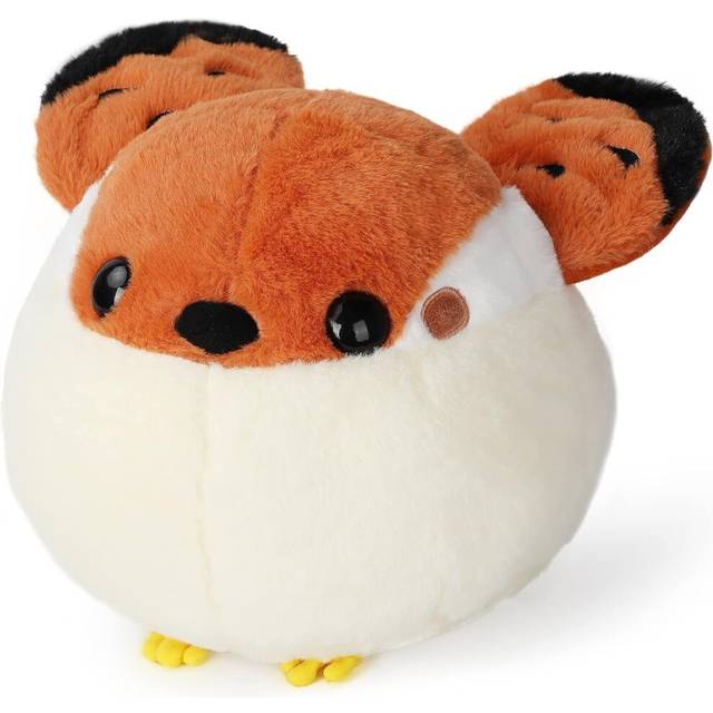 "Sparrow Plush Toy, 12"" Fat Bird Plushie Doll Cute Ball Throw Pillow, Soft Fluffy Robin Cushion Decor, Present for Kids and Adults"