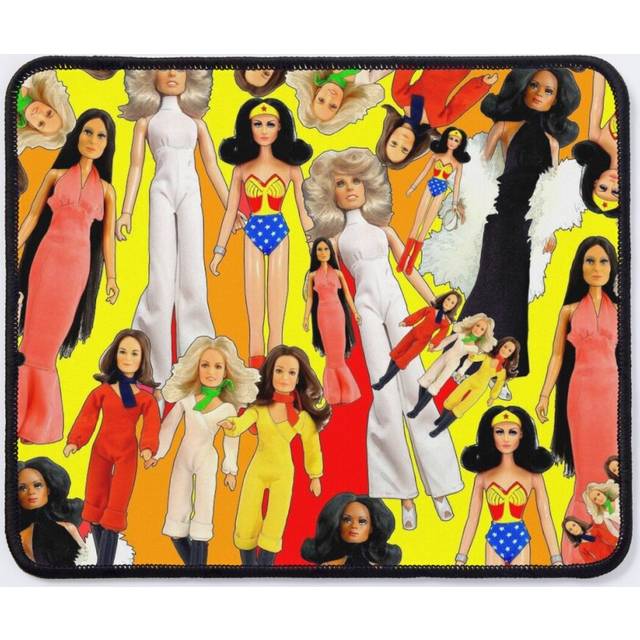 Mouse Pad 70s PLASTIC GLAMOUR 11.8 x 9.8 inch Computer Mat Gaming Office Mousepad