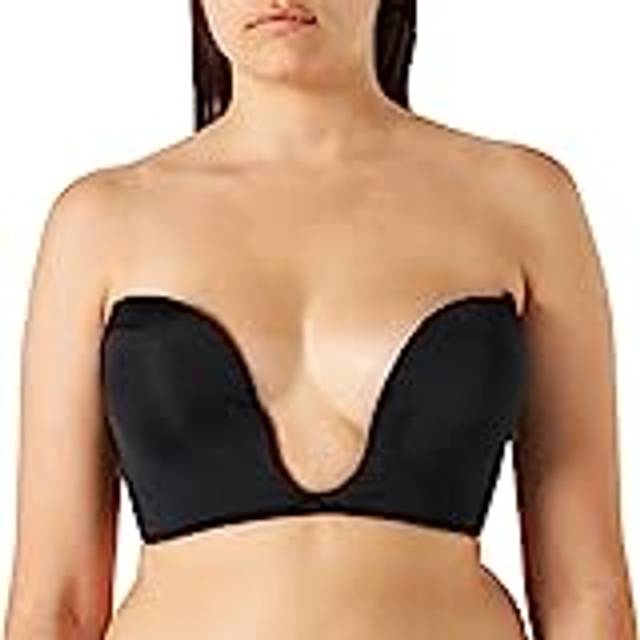 Wonderbra multiway ultimate plunge bra deep u plunge black bra size 36d