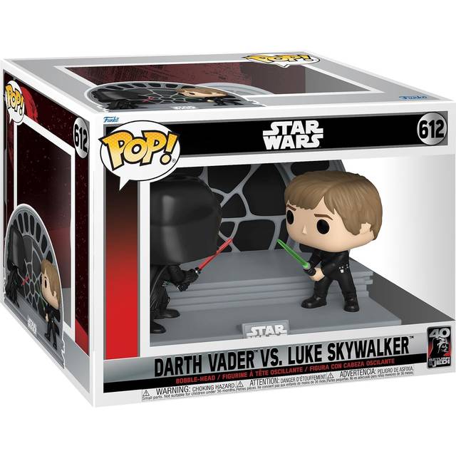 Funko Pop! Moment #612 Star Wars: Return Of The Jedi 40Th Anniversary - Darth Vader Vs. Luke Skywalker