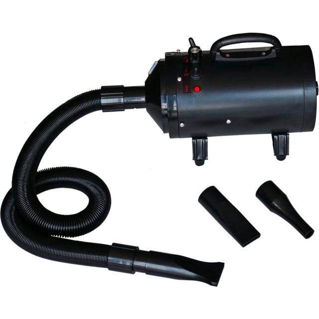 Hundfön med 3 munstycken svart 2400 W