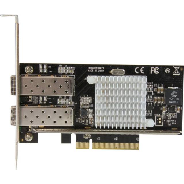 StarTech.com 2-Port 10G Fiber Network Card with Open SFP+ - PCIe, Intel Chip
