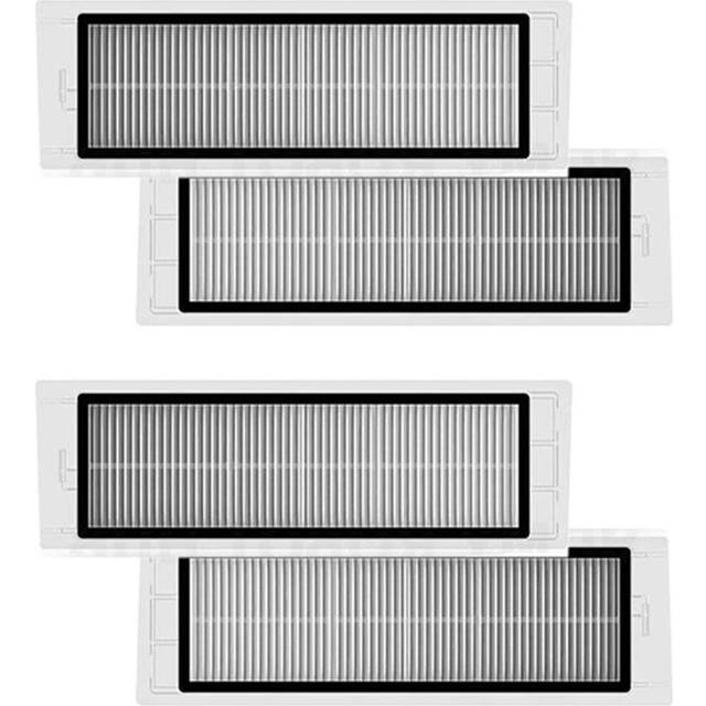 4/2/1 st HEPA-filter för Mijia Vacuum 1 1S 2 Dammsugardelar Tillbehör för Xiaomi Roborock S50 S51 S52 S55 T6 T7 Filter-2Pcs