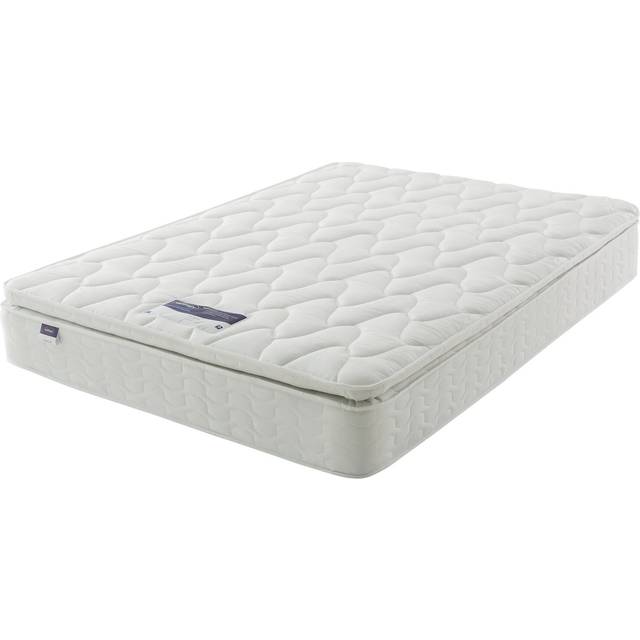 Silentnight Miracoil Eco Pillowtop Mattress - Firm - Express Delivery Available - One Colour - Double