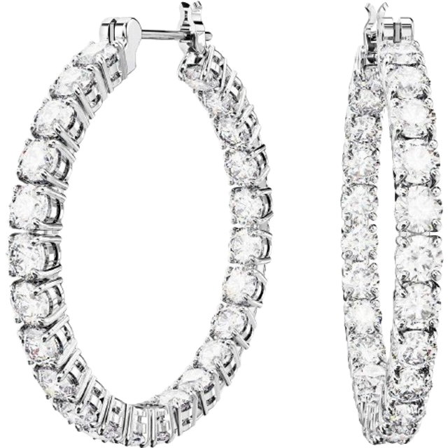 Swarovski Creolen Matrix 5647715 - silber