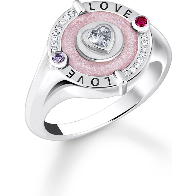 Thomas Sabo Damenring Sterling Silver TR2447-390-9-56 - silber