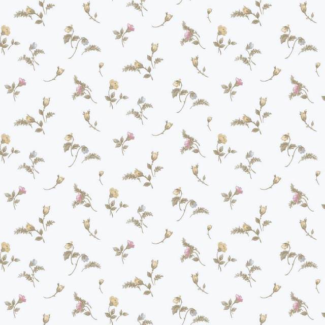Cottage Chic Bocciolo Blu Wallpaper Galerie Beige 84008