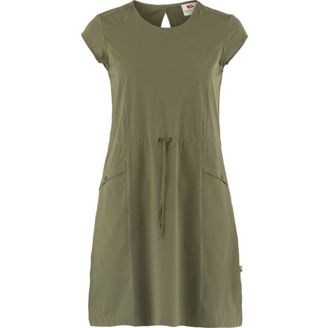 Fjällräven Women's High Coast Lite Dress Klänning Dam Storlek XS Färg olivgrön
