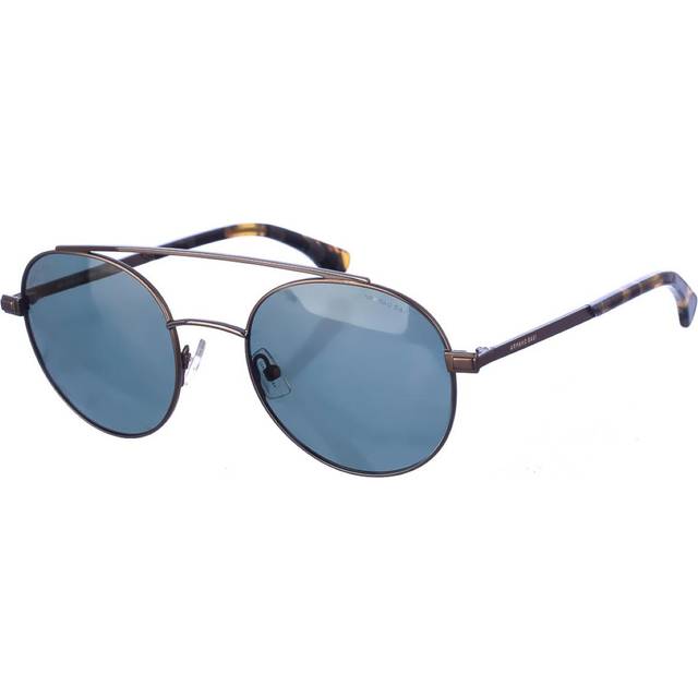 Armand Basi Unisex Oval Shape Sunglasses AB12328 - Blue Metal - One Size