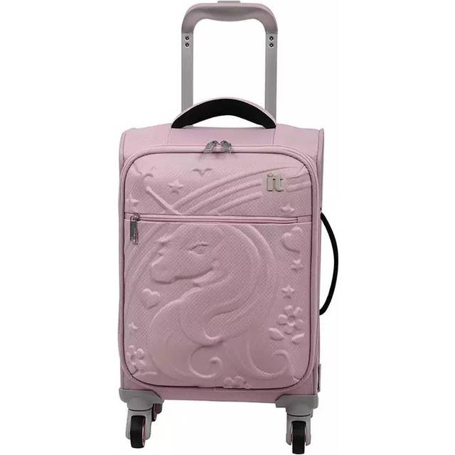 it Luggage Children's Unicorn 4 Wheel Soft Cabin Suitcase