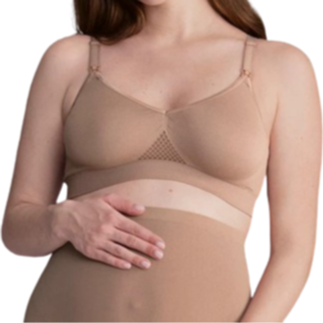 Anita maternity Mamma- och amningsbystier sömlös, Himmelsgrå, M