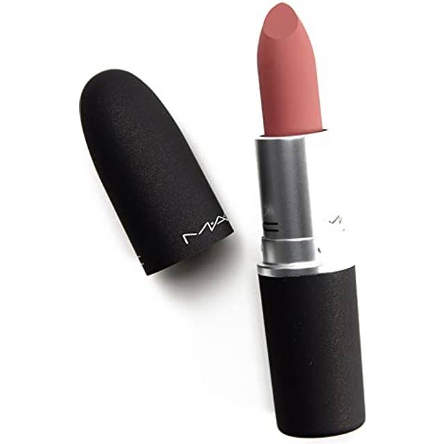 M.A.C. Powder Kiss Lipstick - Teddy 2.0 (Deep-tone beige) 0.1 Ounce