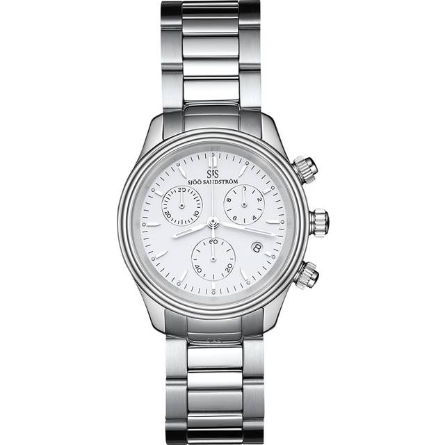 Sjöö Sandström Royal Steel Chronograph - Stjärnurmakarna