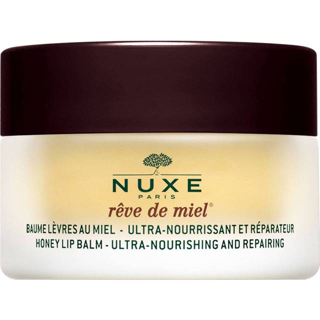 Nuxe Rêve de Miel Ultra Nourishing Lip Balm 15g - Bedste læbepomade - Dinskønhed.dk