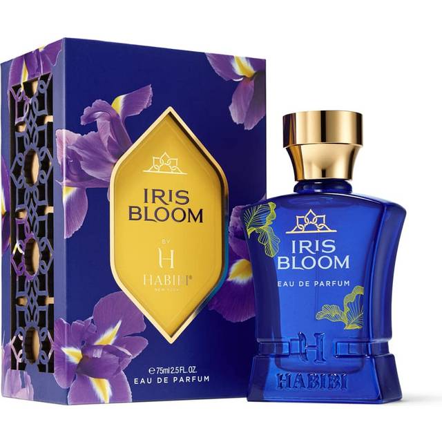 H HABIBI Iris Bloom Long-Lasting Arabian Perfumes for Women  Eau de Parfum for Women (2.5 Oz) Unique Fragrance With Rare Exotic Notes Of Blackcurrant