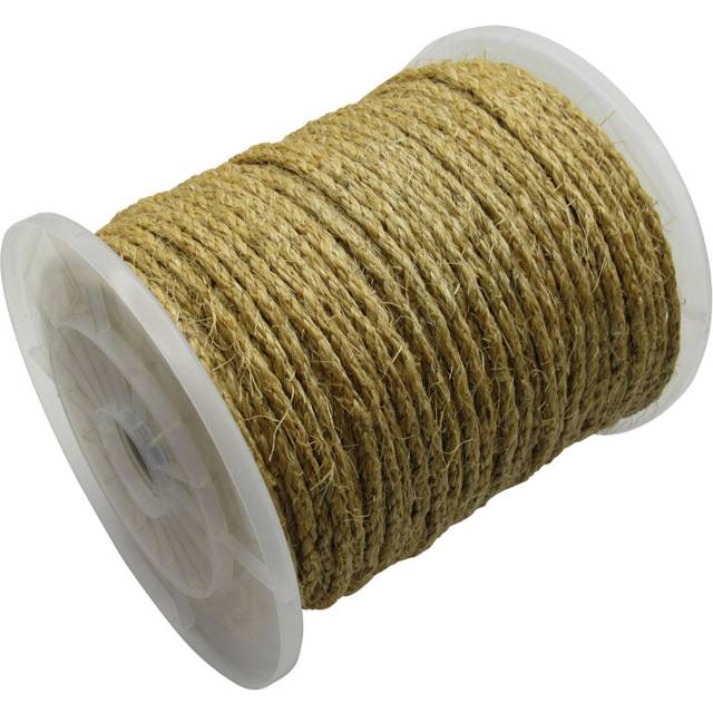 Natural Sisal Rope 12MM 35M (Garden Cat Scratching Bird Thick)