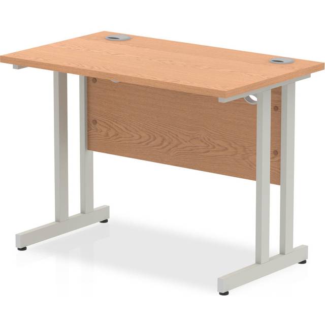 Ladajah Commercial Use Rectangular Computer Desk - Grey (73cm H x 100cm W x 60cm D)