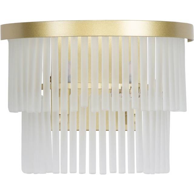 BHS Aubrey Wall Light - Brass In Pewter