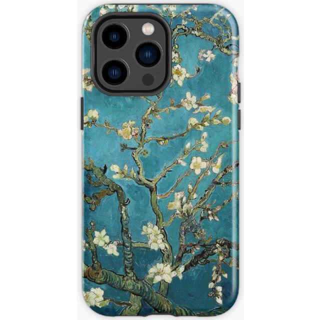 Phone Case Blossoming Almond Tree, famous art by Vincent van Gogh.  for iPhone Samsung 14 13 12 11 Plus Pro Max Galaxy S23 S22 Ultra Note 20 10