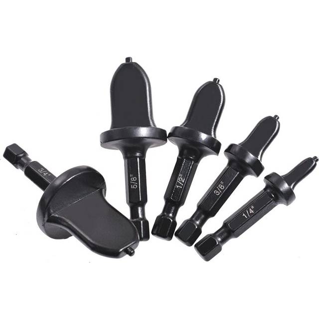 5pcs Air Conditioner Conditioning Tube Expander Swaging Tool Drill Bit Pipe Flaring Tools HSS Hexagonal Handle Tube Expander New