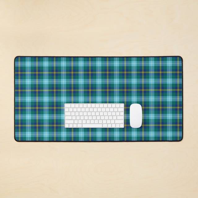 Desk Mat Clan Porteous Tartan Large Gaming Mouse Pad 35x16 inch