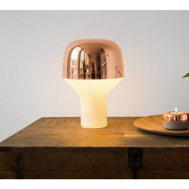 Dittman Metallic 23cm Torchiere Lamp - Brass (23.4cm H X 16.3cm W X 16.3cm D)