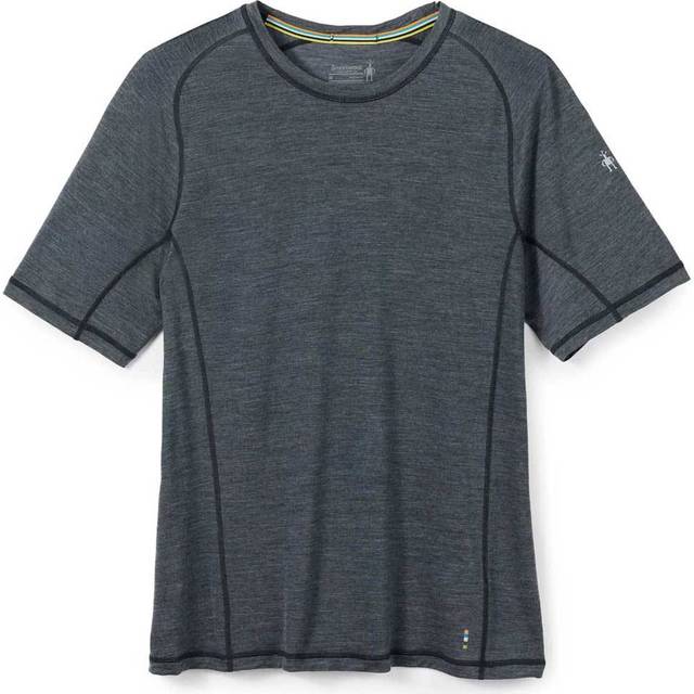 Smartwool Active Ultralite Short Sleeve - T-shirt - Herr Charcoal Heather L