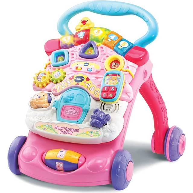 VTech 2 in 1 Super Walking Walker - Pink