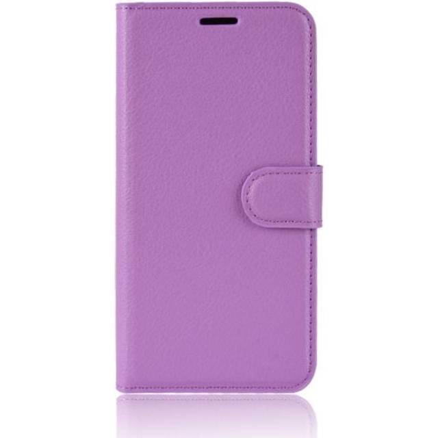Samsung Galaxy Note 9 mobilfodral syntetläder silikon stående plånbok - Lila