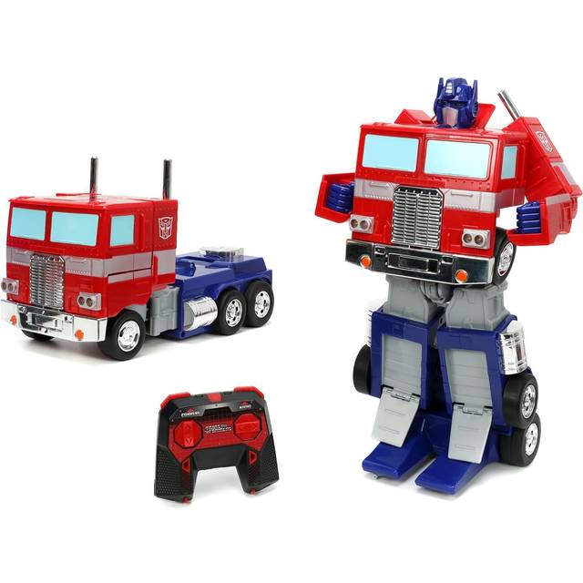 Transformers Remote Control Transforming Optimus Prime - One Colour