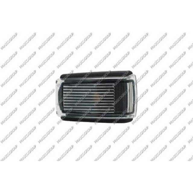 PRASCO Blinkers VV0314141 vit Tvåsidig, sidoinstallation utan lamphållare VOLVO: 940 II Kombi, V40 Kombi, S40 I