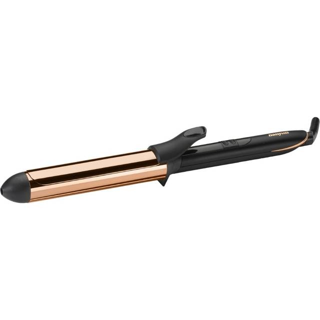BABYLISS Titanium Brilliance 2357U Curling Tongs - Black & Gold, Gold,Black