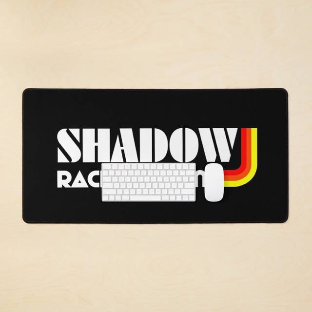 Desk Mat Shadow Racing Team Large Gaming Mouse Pad 35x16 inch