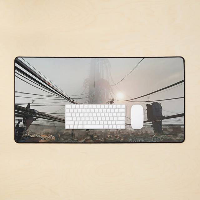 Desk Mat Half Life Alyx Large Gaming Mouse Pad 35x16 inch