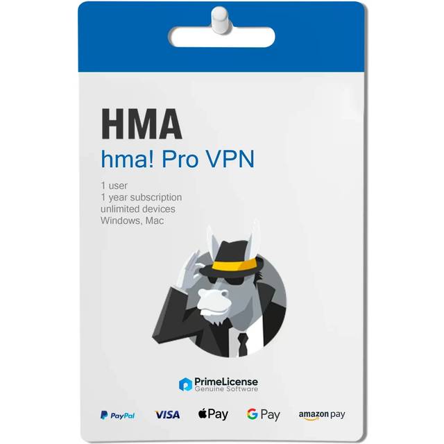 Hide My Ass Pro VPN by Avast, 5 Geräte - 1 Jahr, Download