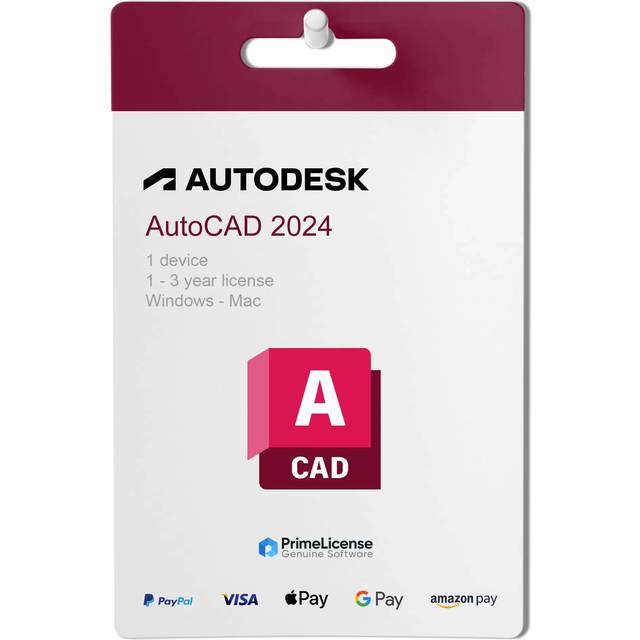Autodesk AutoCAD 2024 (MAC) (1 Device, 1 Year) - Autodesk Key - GLOBAL