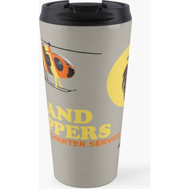 Insulated Travel Coffee Mug Island Hoppers Stainless Steel Cup Tumbler 17oz
