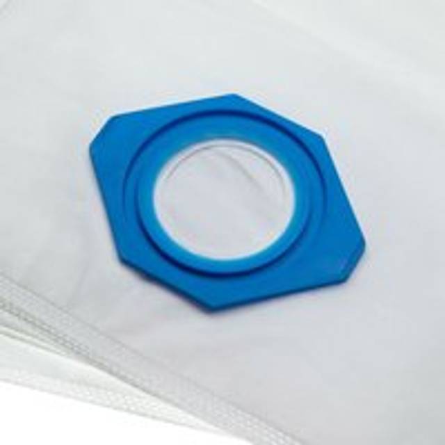 Vhbw - 20x Vacuum Cleaner Bag compatible with Nilfisk gs 84, gs 90, gs 80, gs 81, GS816200 Vacuum Cleaner, Microfleece, 37.8 cm x 29.8 cm, White
