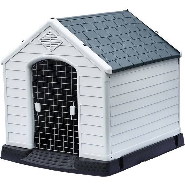 (426) Plastic Pet Kennel Indoor, Outdoor Pet Shelter