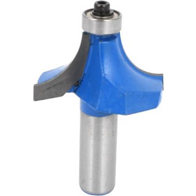 "1/2"" Shank 1 1/4"" Cutting Dia 2 Flutes Roundover Router Bit Cutter"