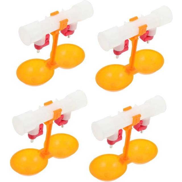 10 Pieces Chicken Water Fountain Automatic Pet Water Dispenser Automatic Automatic Feeder Pet Feeders Chicken Water Feeder Chicken Feeding System
