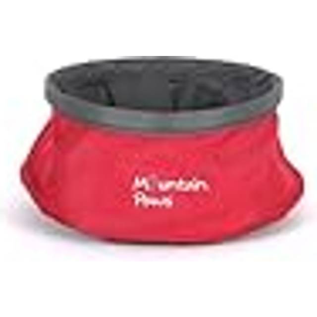 Collapsible Water Bowl, Red - One Size