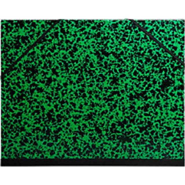 Exacompta Art Folder 541200E Cardboard 280mm x 380mm Green Pack of 10