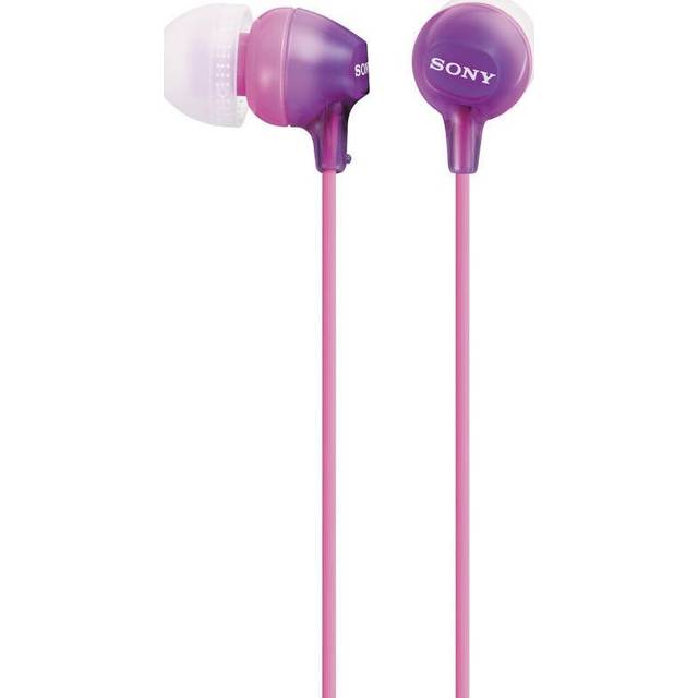 Sony earphones Canal type violet V MDR-EX15LP MDR-EX15LP violett