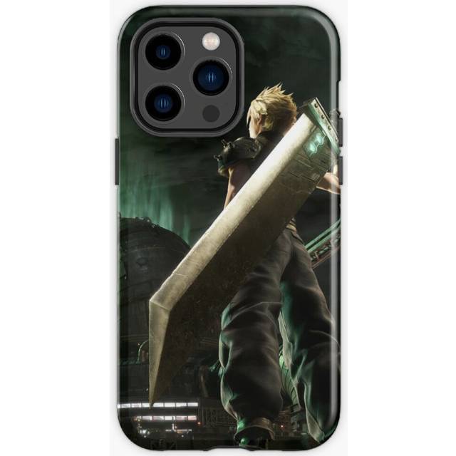 Phone Case Cloud Strife VS ShinRa [Remake] for iPhone Samsung 14 13 12 11 Plus Pro Max Galaxy S23 S22 Ultra Note 20 10