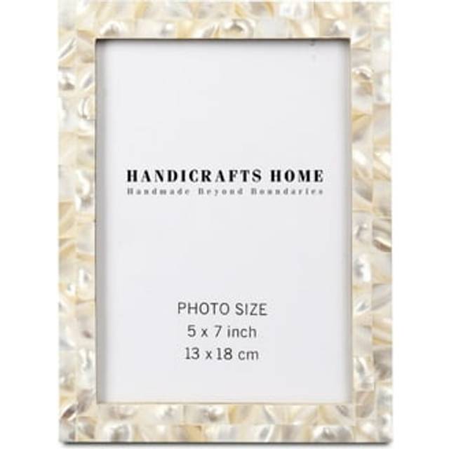 Handicrafts Home 5x7 Picture Frames - Vintage Style Wall Hanging & Desk Decor - Farmhouse Photo Frames Ideal for Living Room Office & Home Decor Pictu