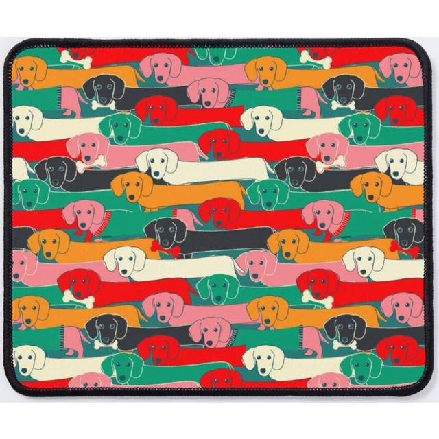 Mouse Pad Dogs pattern 11.8 x 9.8 inch Computer Mat Gaming Office Mousepad