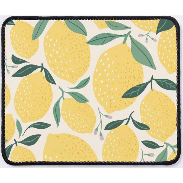Mouse Pad Lemon Pattern 11.8 x 9.8 inch Computer Mat Gaming Office Mousepad