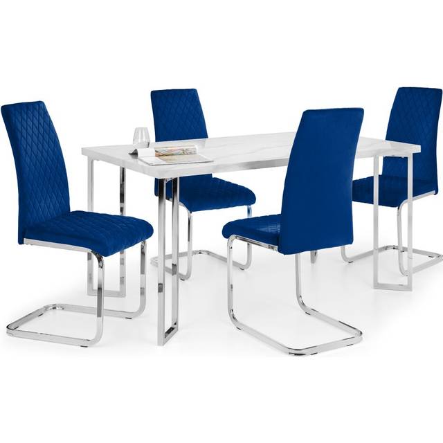Savana 4 - Person Dining Set - Blue (4)